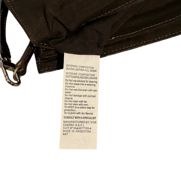 PRUNE  Vintage Wristlet, Clutch or Small Purse Black Leather - Picture 4 of 8